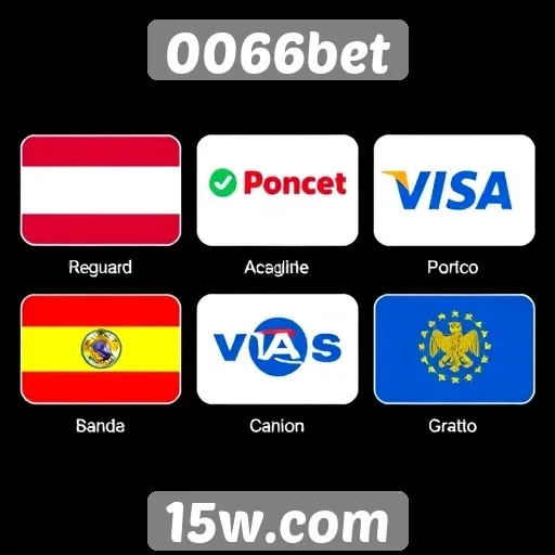 Métodos de pagamento aceitos no 0066bet